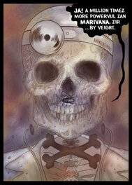 Dr. Plottner, underling of Mengele, the Angel of Death.