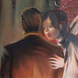 Stewart Kenneth Moore - The Antichrist Had Stagefright - Illustration originale