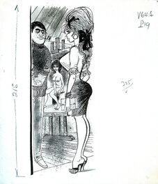 Georges Pichard - Modèle - Original Illustration