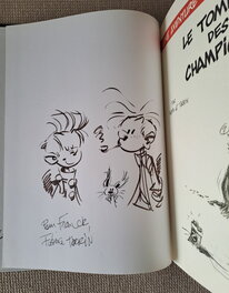 Fabrice Tarrin - Tarrin dedicace - Planche originale