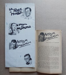 Fantax Magazine 1 Page 43 : Dessin au Lavis de Chott pour " Autour de L'Aquarium " par W. ALLINGHAM ! Fantax Magazine 1 Page 43 : Dessin au Lavis de Chott pour " Autour de L'Aquarium " par W. ALLINGHAM !
