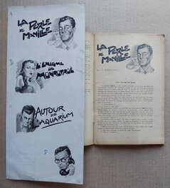 Fantax Magazine 1 Page 9 : Dessin au Lavis de Chott pour " La Perle de Manille " par J-F. RONALD-WILLS ! Fantax Magazine 1 Page 9 : Dessin au Lavis de Chott pour " La Perle de Manille " par J-F. RONALD-WILLS !