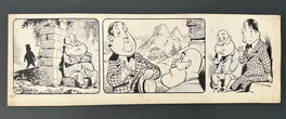 Marten Toonder - Marten Toonder Studios Koning Hollewjn N°708 - Planche originale