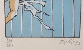 236/250   signée JUNG 96