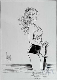 Thierry Labrosse - Moréa - Illustration originale
