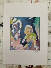 Clint Wants to Rest (unpublished colour prelim - colour test)
