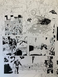 Stewart Kenneth Moore - JUDGE DREDD : The Unrealists Page 7 - Planche originale