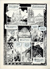 Enrique Alcatena - Planche originale Skorpio - Planche originale