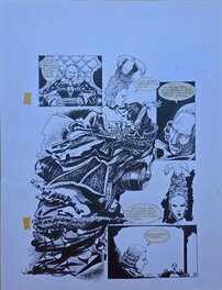 Ugolino Cossu - Planche originale Lanciostory 20 - Comic Strip
