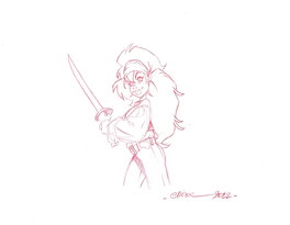 Crisse - Prelim - Original art