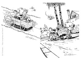 Gil Formosa - Boule et BILL carte de voeux 1 - Comic Strip