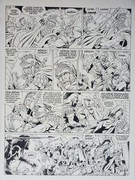 Jean-Yves Mitton - BEN HUR   T2 QUINTUS ARRIUS - Planche originale