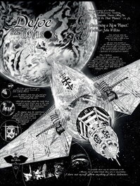 Page 1 of The Divisor Story by Pat Mills, art by S K Moore Page 1 of The Divisor Story by Pat Mills, art by S K Moore