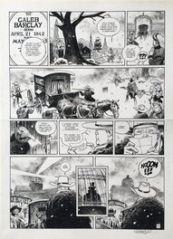 Ralph Meyer - Undertaker T6 planche 45 - Planche originale