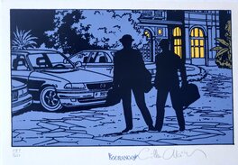 Ex-Libris Sérigraphie DURANGO 14,5 x 16,9