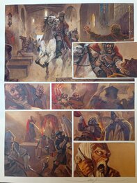 Paolo Grella - Grella - Planche Test Galkiddek - Œuvre originale