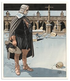 André Juillard - Les Sept vies de l’Epervier-Tome 7 La marque du Condor- Juillard - Original Cover