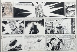 Paul Norris - Brick Bradford - Planche originale