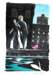 Terkel Risbjerg - Copenhague - Illustration originale