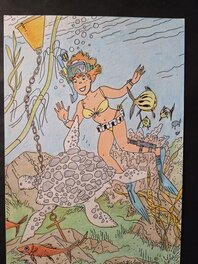 Wasterlain Marc - Wasterlain illustration originale couleur - Illustration originale