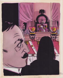 Dick Matena - Dick Matena | 1987 | De laatste 5 dagen van E.A. Poe blauwdruk cover WVV 78 - Original Cover