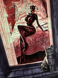 Jérémy - Catwoman - Illustration originale