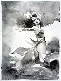 Alex Maleev - Wanda, Sorcerer Supreme - Original Illustration
