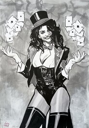 Fransesco Tomaselli - Zatanna - Illustration originale