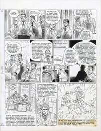 Enki Bilal - Planche originale 3 de La Croisière des Oubliés - Planche originale