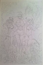 Romano - Couv. Pour les contes de Grimm - Couverture originale