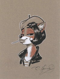 Juanjo Guarnido - Rachel Zucco - Illustration originale