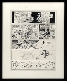 Régis Loisel - Planche 24 du tome 4 de La quête de l’Oiseau du Temps - Comic Strip