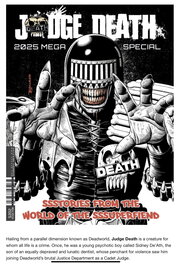 Publication cover 2000AD Publication cover 2000AD