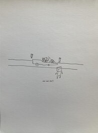 Stewart Kenneth Moore - Who Shot J.R? - Planche originale