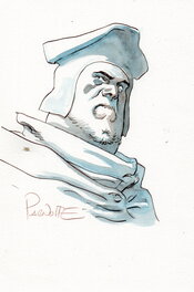 Joël Parnotte - Cauchon ou l'Homme qui tua Jeanne d'Arc - Illustration originale