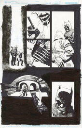 Eduardo Risso - Planche originale 6 de l’Issue 1 de Batman – The grim night - Planche originale