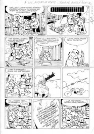 Turk - 1969 - Robin Dubois : De qui Smog t’on? - Planche originale