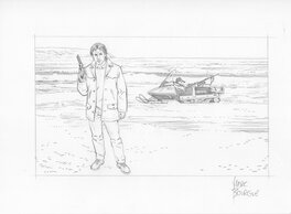 Marc Bourgne - Franck Lincoln - Original Illustration