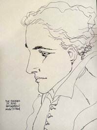 André Juillard - Portrait - Illustration originale