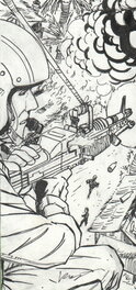 Michel Koeniguer - Bomb Road - Original Illustration