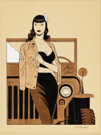 Philippe Berthet - Miss Lace by Philippe Berthet - Comic Strip