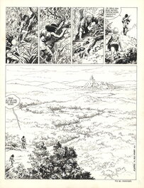 Grzegorz Rosinski - Thorgal Les yeux de Tanatloc - Comic Strip