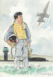 Albert Weinberg - Dan Cooper - Original Illustration