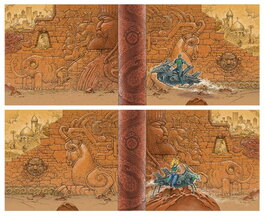 Couvertures éditées en couleurs (couleurs faites par l'outil informatique) Couvertures éditées en couleurs (couleurs faites par l'outil informatique)