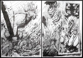 Manuel Garcia - Arkham Mysteries : L’ombre de Dagon - Planche originale