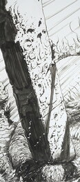 L'ombre de Dagon (planche 52, détail) L'ombre de Dagon (planche 52, détail)