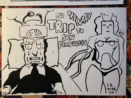 Stewart Kenneth Moore - No ORDINARY TRIP TO SAN FRANCISCO - Comic Strip