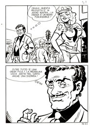 Sandro Angiolini - Sandro Angiolini - La poliziotta - Comic Strip