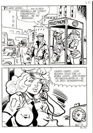 Sandro Angiolini - Sandro Angiolini - La poliziotta - Comic Strip