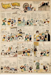 Martin Branner - Winnie Winkle The Bread Winner (Bicot et Suzy) - Planche originale